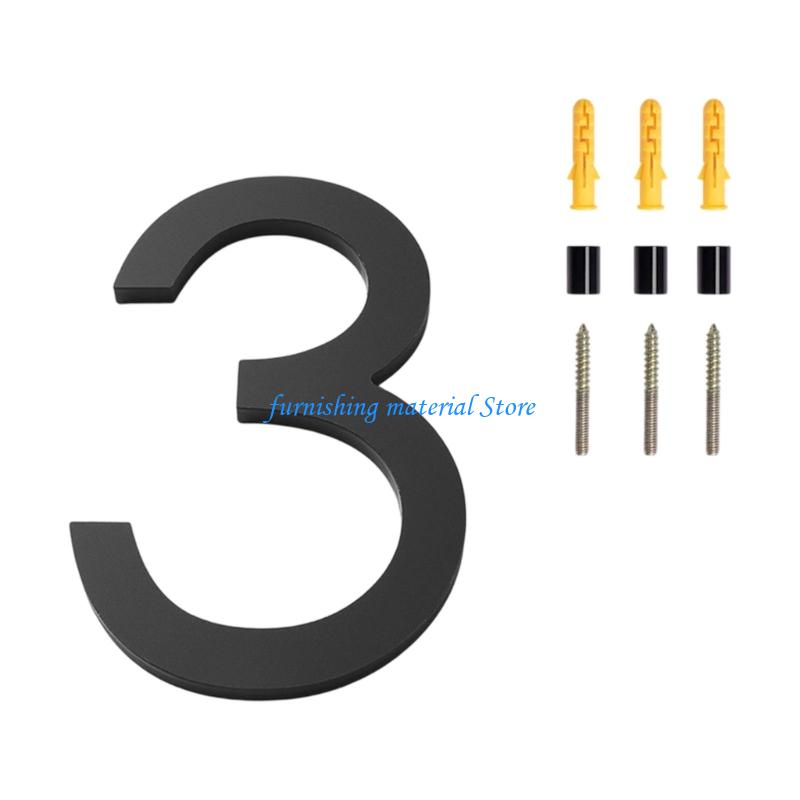 Y5GD Universal Acrylic Floating House Numbers Modern Numbers Address Sign Door Label For Apartments And Offices