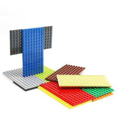 4 Pieces Base Plate 8x16 Dots Assemble Particles Building Blocks 92438 Bricks Set DIY Classic Educational Toys for Boys Girls