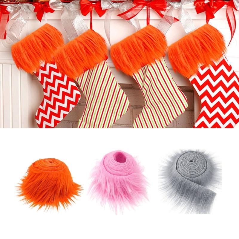 Soft Craft Furring Ribbon Craft Furring Trim for Crafts, Costumes, Decorations