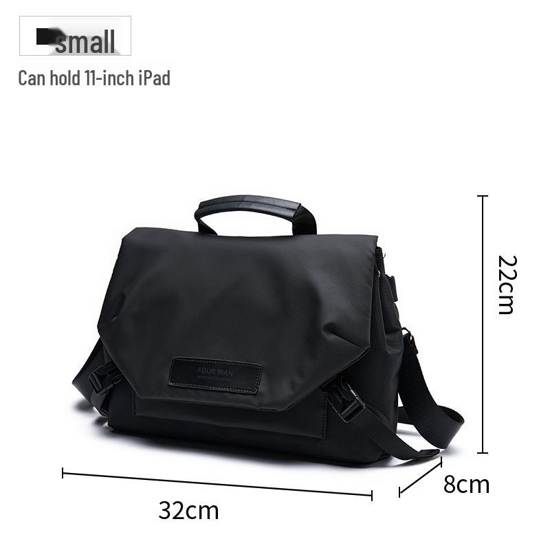 

Мужской спортивный рюкзак-мессенджер кроссбоди большой вместимости 12 inches