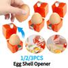 1-3PCS Egg Cracker Tool Multifunctional Egg Peeler Tool Eggshell Breaker Egg Shell Opener for Cooking Camping Kitchen Gadgets