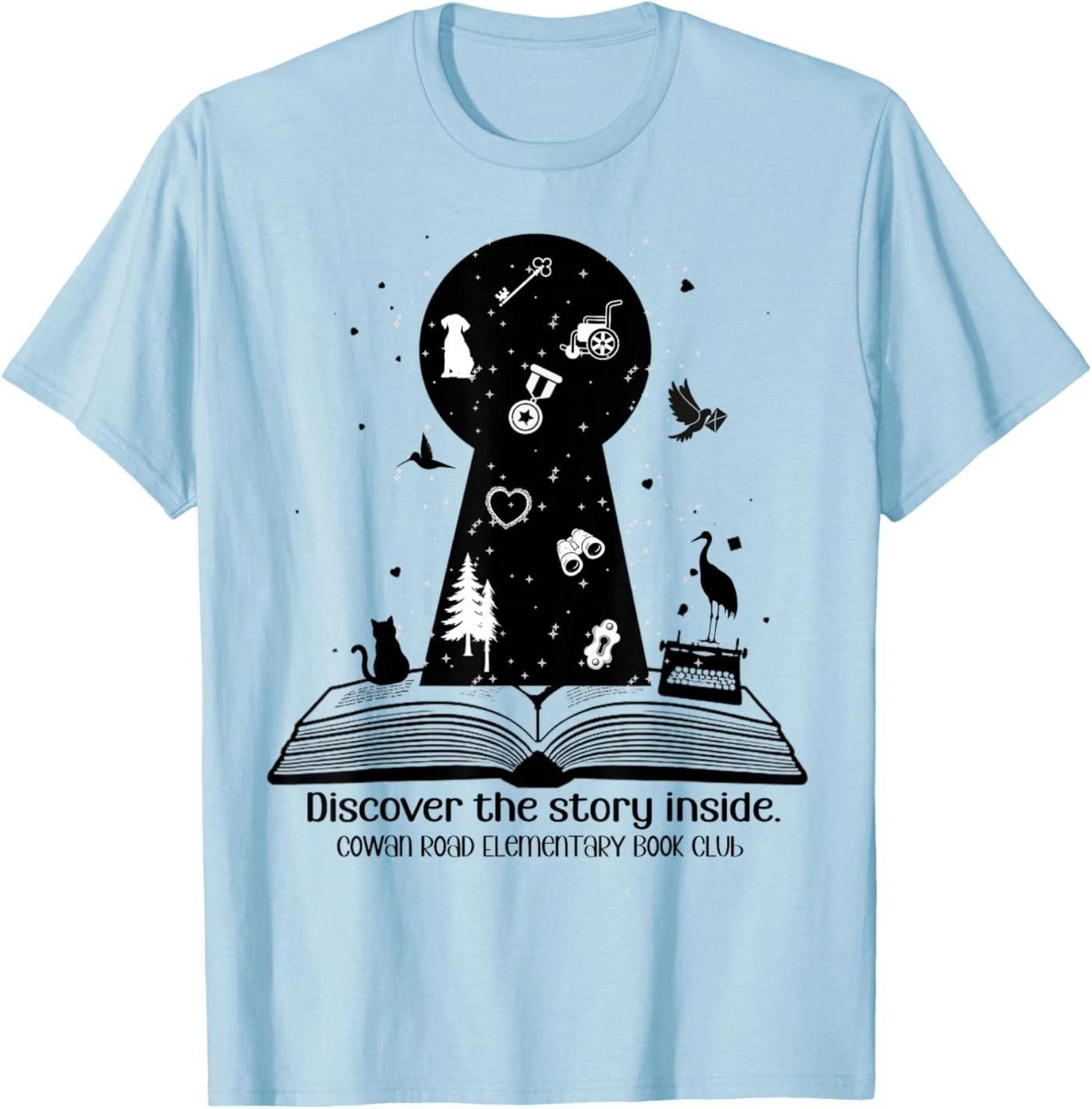 Cowan Road Elementary Book Club T-Shirt XL