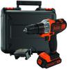 Дрель-шуруповёрт Black & Decker MT 218 K Multievo Starter Set