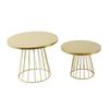 2 Packs Gold Iron Cake Stand, Round Shaped Cupcake Stands, Wedding Birthday