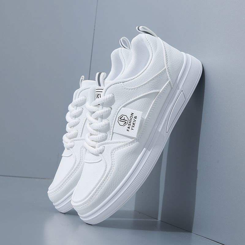 

Fleece little white shoes women s 2025 new autumn and winter versatile student flat-bottomed warm non-slip small board shoes 40