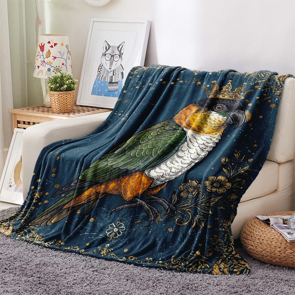 

1 шт. Фланелевое одеяло с принтом «Инопланетянин на Земле», Высококачественное, Удобное для всех сезонов, Декор для дома, Тепло и уют, Идеально для Рождественских подарков 80cm x 120cm