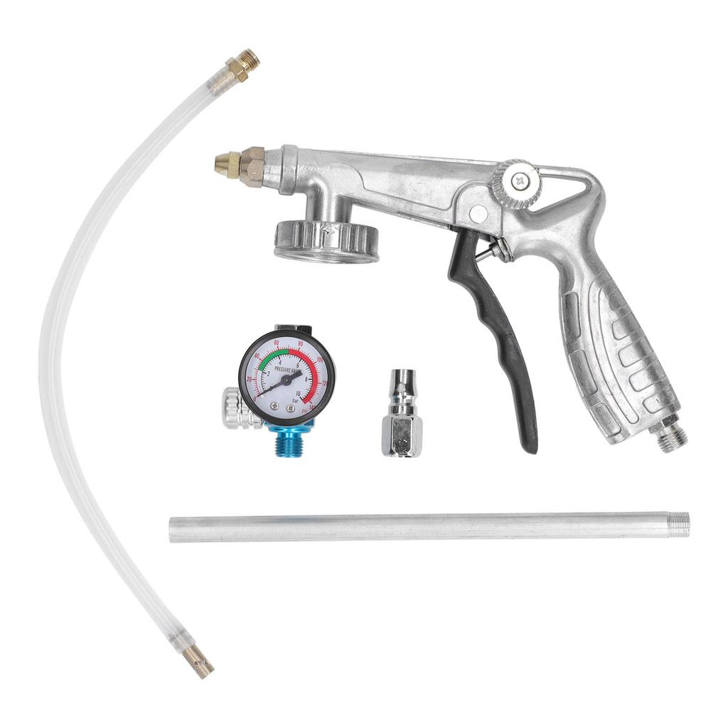 Air Undercoating Spray Gun Aluminum Alloy Adjustable Pressure Undercoating Gun for Automotive Rust Protection
