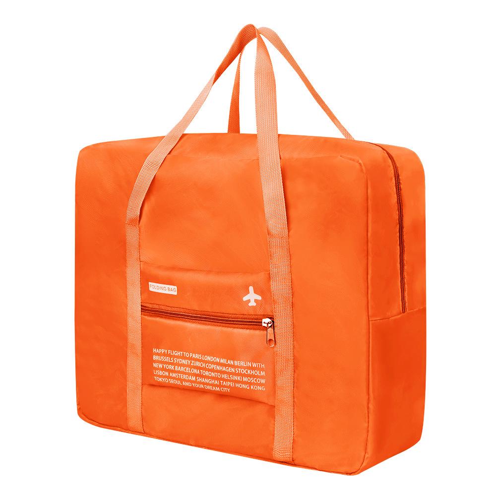 Foldable Large Capacity Travel Tote and Shoulder Bag - Luggage Storage and Suitcase Hanging Bag.