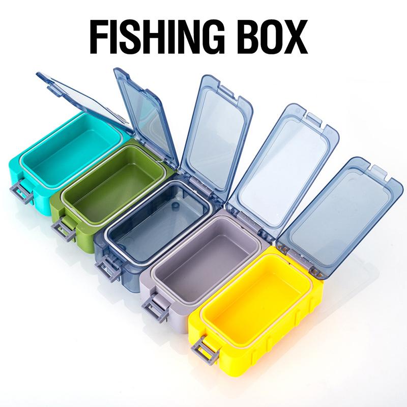 3Pcs Fishing Glow-In-The-Dark Toolbox Mini Splice Storage Box Plastic Accessories Storage Box Hard Bait Container Carp