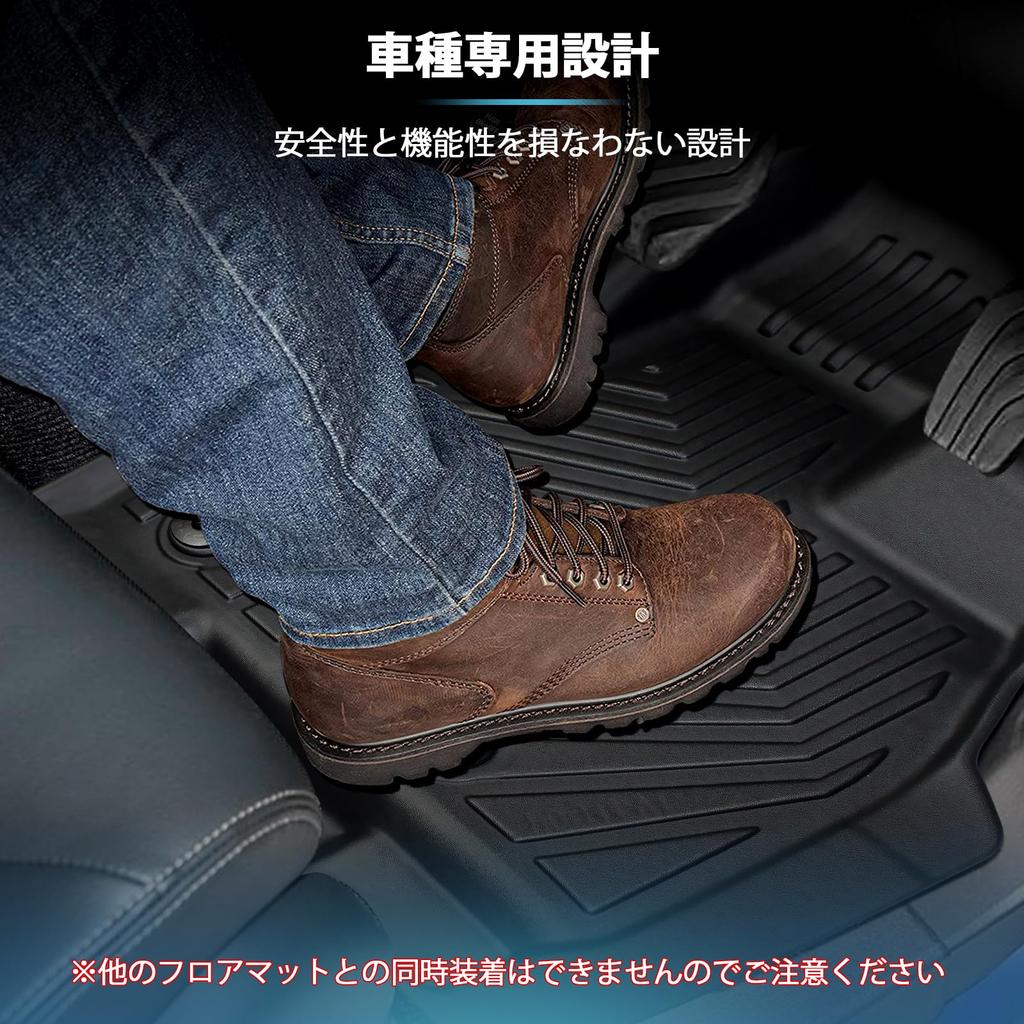 PANICO New Roox 40 Series Floor Mats Mitsubishi New Delica Mini 30 Series 3D Car Roox Waterproof TPE Protective Stain Abrasion Interior Custom