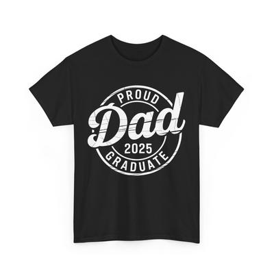 Graduate Senior Dad 25 T-Shirt Mens Womens Tees Top, Graduation Proud Dad of 2025 Shirt