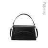 Designer Shoulder Bag Casual Solid Color Leather Small Handbags 2023 New Fashion Women'S Bag Square Flap Crossbody Bags