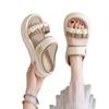 Skirt summer soft sole outer wear pregnant women non-slip slippers new French not tired fairy beach sandals
