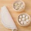 5Pcs 28CM Pure Cotton Steamer Cloth Household Drawer Cloth Steamed Rice And Bun Mat Round Cotton Gauze Kitchen Steamer