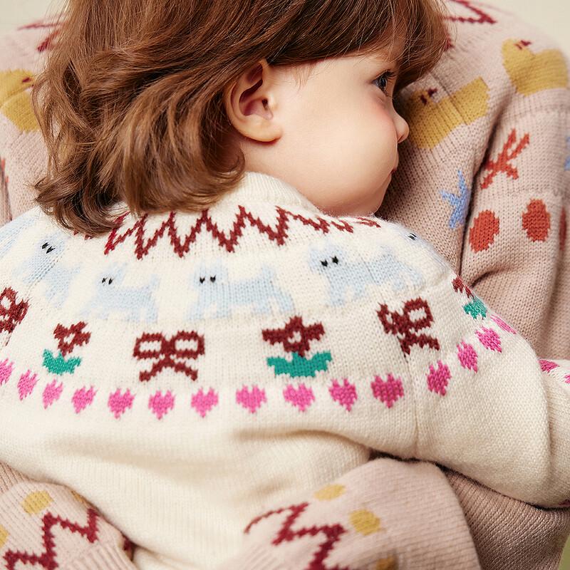 Minibala Parent-Child Festive Winter Sweater