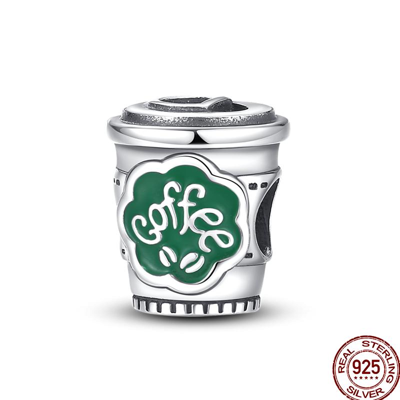 New Copper Magic Tarot Series Green Zircon Tree Of Life Charms Bead Fit Pan Bracelets Diy Madam Jewelry Gift