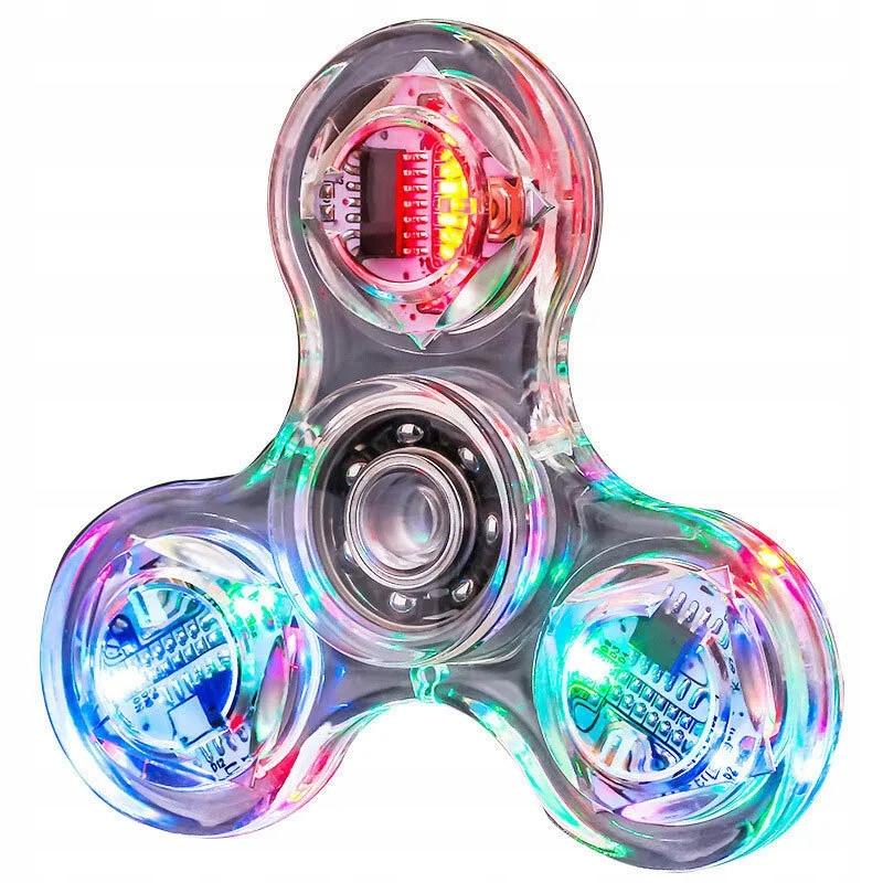 Led Glowing Fidget Spinner Sensory Toy