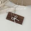 Su Chuang S925 Sterling Silver Twisted Bow Necklace & Ring Set for Women - Elegant, Versatile Design