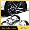 Car Sticker 2025 Hot 4pcs 56mm Car Emblem Wheel Hub Caps Center Cover Sticker Decoration For Skoda Octavia Superb Rapid Kodiaq K