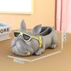 Light Luxury French Bulldog Resin Ashtray