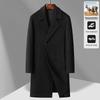 2025 Men's Mid-Length Double-Breasted Wool Cashmere Coat