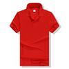 Custom Print Polo Shirt Short Sleeve Cotton Blend T-Shirt Men Women Casual Work Uniform