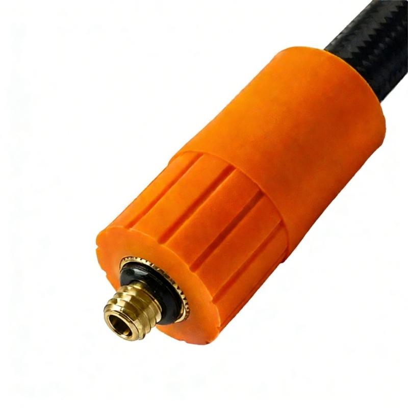 16cm-100cm Air Pumps Hose Connector with Locking Air Chuck Standard Tire Valves Fine Thread Tire Inflator Hose Adapter