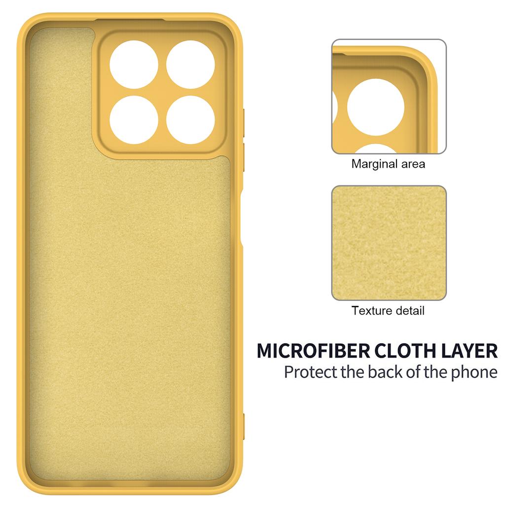 Pro ZTE Blade A55/A35 Pouzdro Tekutý Silikon Ochrana proti Poškrábání Kryt na Telefon s Poutkem na Ruku