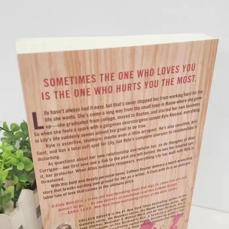 Začíná to námi Končí to námi Romány Kniha v angličtině Bestseller Brožovaná vazba Dárky