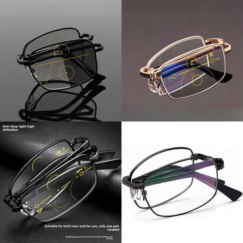 Portable Dualuse Smart Reading Glasses With Auto Adjustment For Seniors And Outdoors