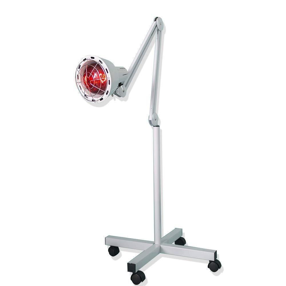 DCS Infrared Lamp With Stand Physiotherapy Heating Floor Lamps Body Muscle Pain Relief Treatment Device 275W
