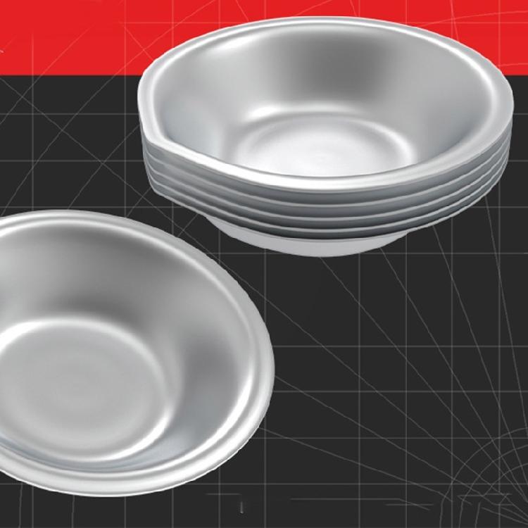 6Pcs Stainless Steel Watercolour Paint Mixing Palettes Tray for Art Lovers & Painting Enthusiasts, Artists And Hobbyists