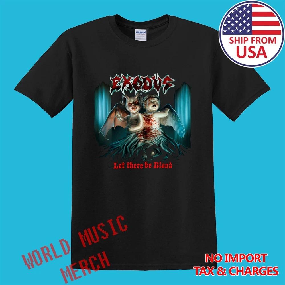 EXODUS Да Будет Кровь Мужская Черная Размер S-5XL S