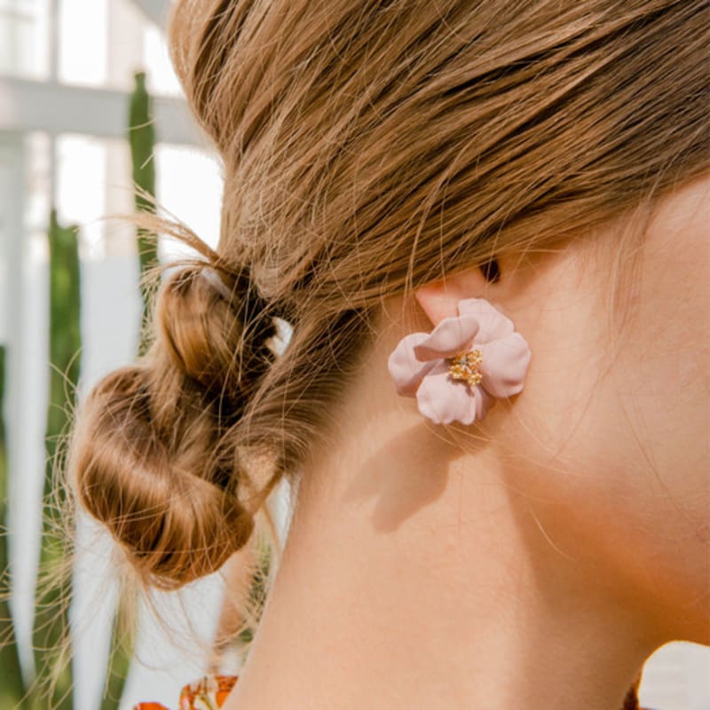 Dana Burton Cherry Blossom Stud Earrings