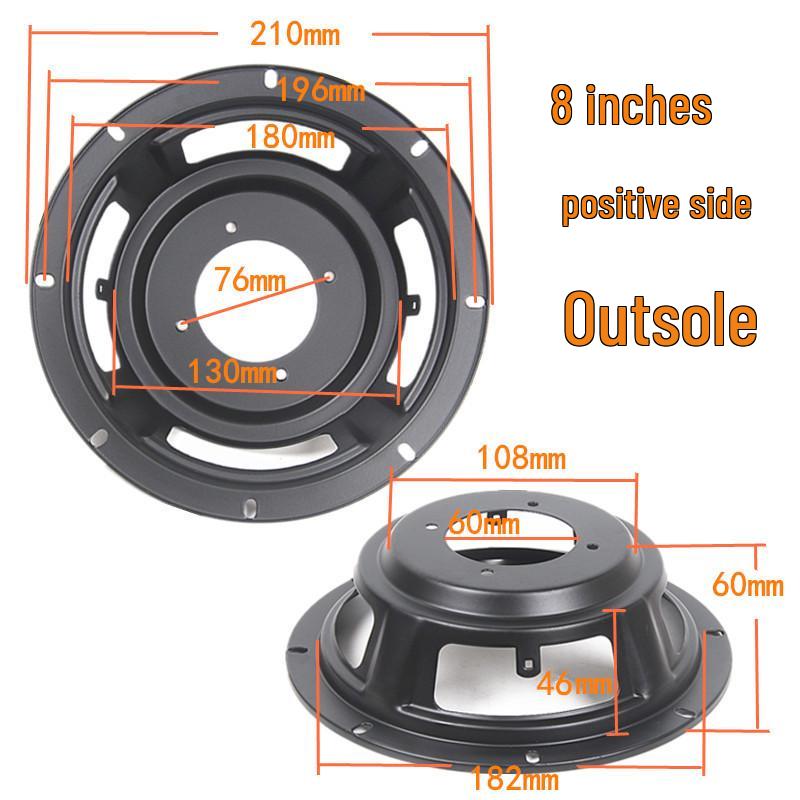 Speaker Iron Basket Stand - Bracket & Rolled Edge Repair for 3-10 Inch Speakers, DIY Accessories