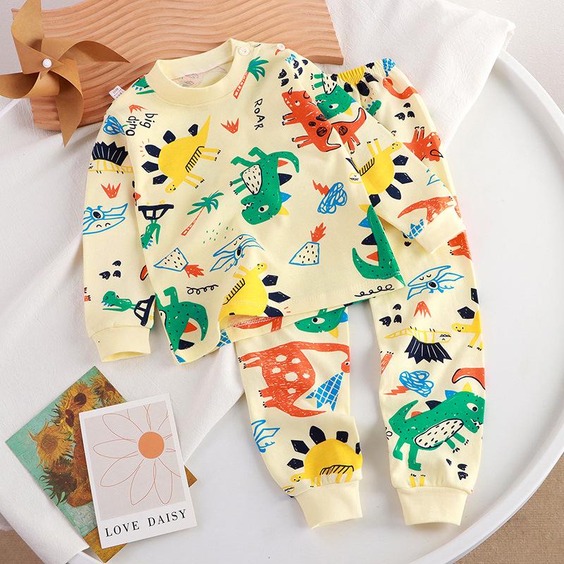 Pure Cotton Baby Boys' Autumn Trousers and Underwear Set