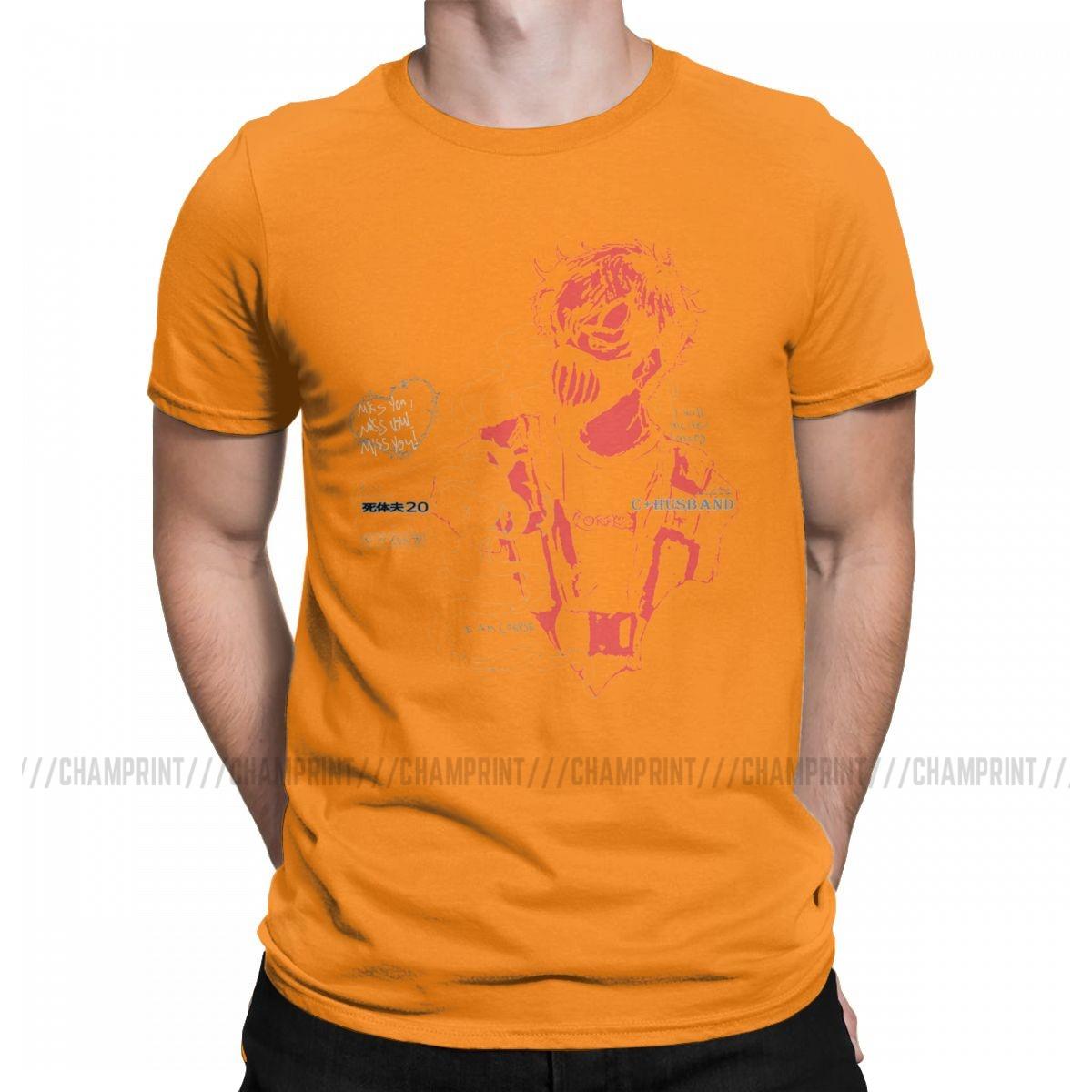 

Corpse Husband Red T Shirt Men s Cotton Humorous T-Shirts O Neck Tees Short Sleeve Clothes Graphic 4XL