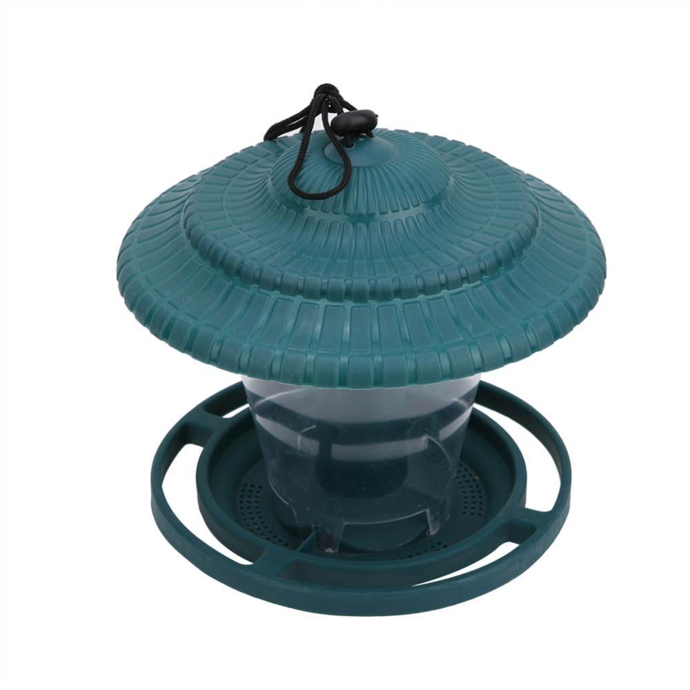 With Suspension Wire Bird Feeding Container Transparent Container Bird Seed Container  Garden Use