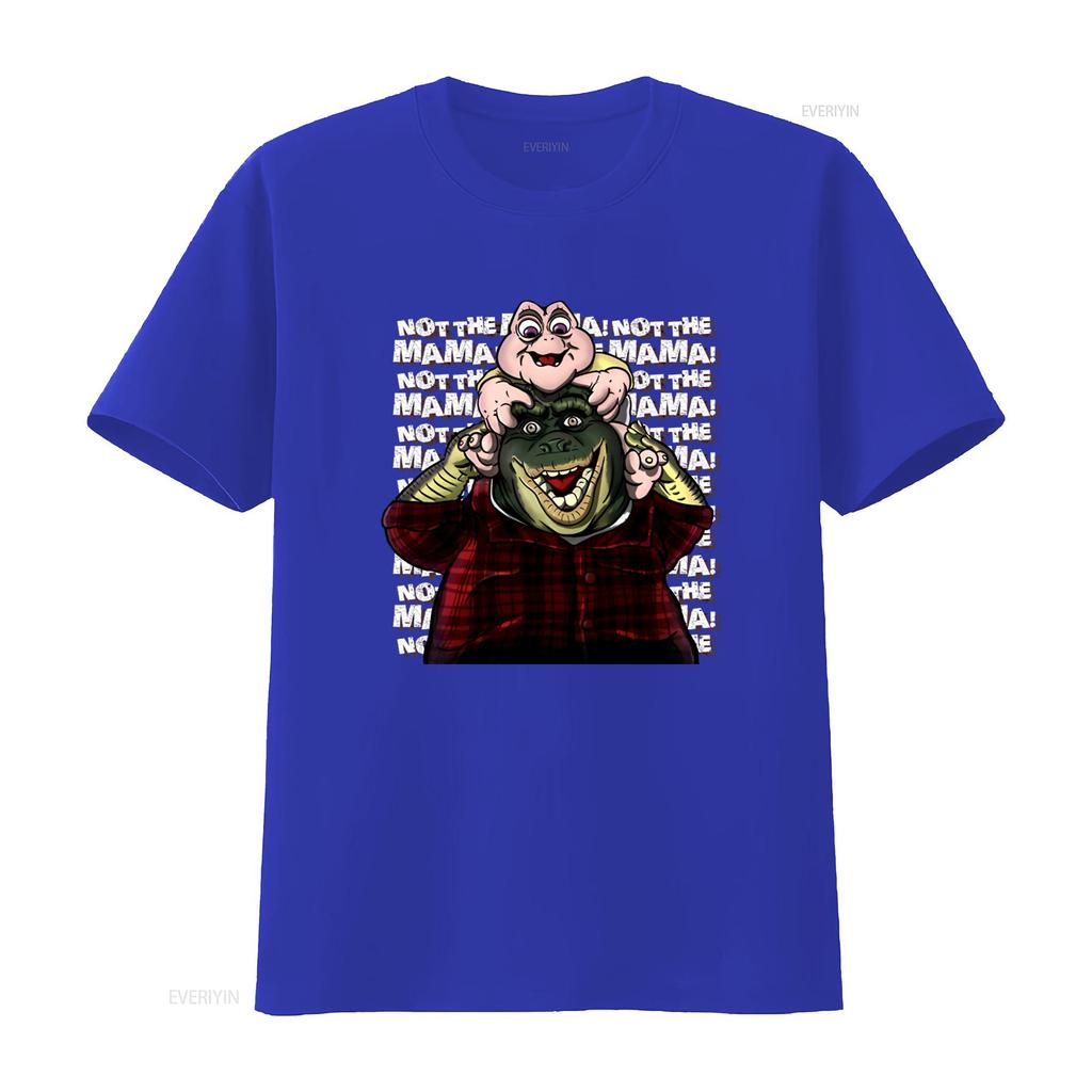Non La Mamma Dinosauri Famiglia Papà Baby Sinclair Padre Amore Maglietta Casual vintage Lavata Traspirante grafica Elastica