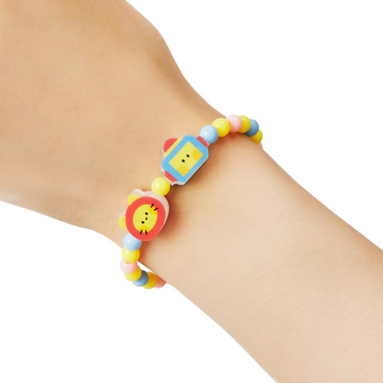 LINE FRIENDS Bransoletka akrylowa TRUZ LAWOO & HIKUN Minini