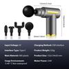 Portable Massage Gun Deep Tissue with 5 Speeds Muscle Massage Gun Hand Held Massager for Shoulder Body Back Relaxation