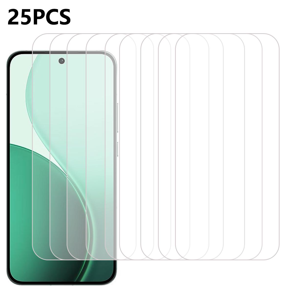 

25Pcs For Oppo Reno14 5G (Global) Tempered Glass High Definition Screen Protector Film A