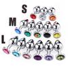 Anal Plug Sex Toys Mini Round Shaped Metal Stainless Smooth Butt Plug Stimulator Prostate Massager Anal Dildo Adult Sex Products