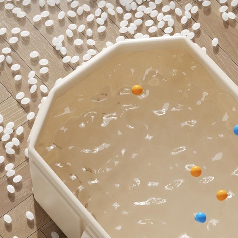 Draagbaar & Opvouwbaar Babybadje Grote Capaciteit Babybadkuip voor Comfortabel Baden van Pasgeborenen Thuis Dagelijks