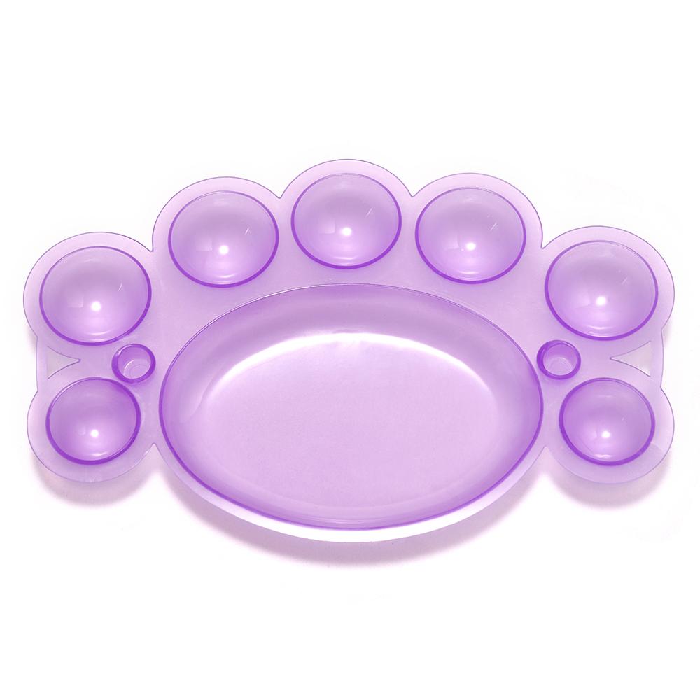 kads 1pc Nail Art Polish Color Mixing Palette Dish Dappen Dish Drawing Painting Tool Artist Paint Mixing Folding Palette