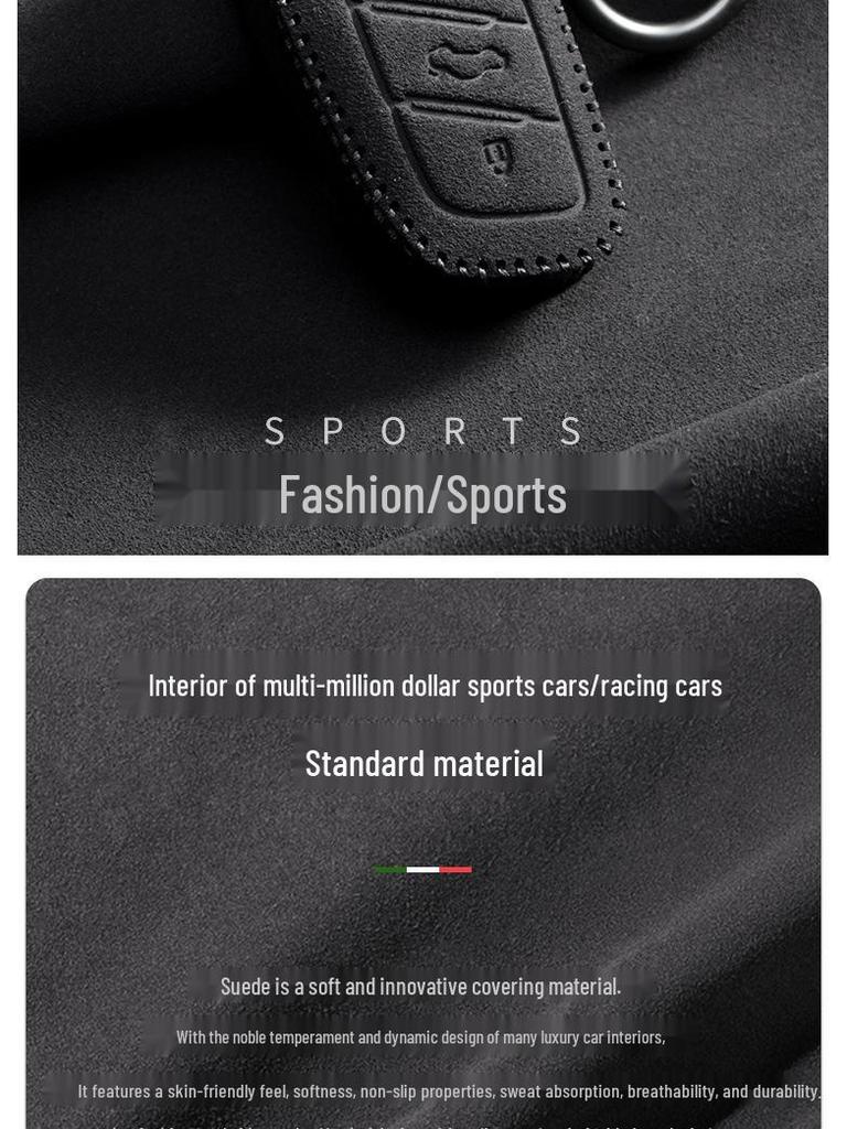 MG Key Cover for MG5, ZS17, MG6, GS, GT, and MG3 - Protective Case with Buckle