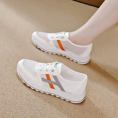 Net Shoes New Summer Ins Tide Student Sports Running Flat Baseplate Shoes