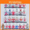 Character Ultraman Cartoon Mini Model Ornament Six Pieces Set For Decor Desktop