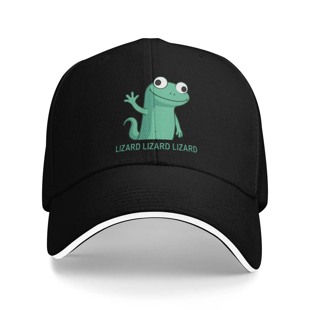 Hoppers Cartoon Tom Lizard Baseball Caps Retro Sandwich Caps Unisex Adjustable Dad Hat Travel Gift