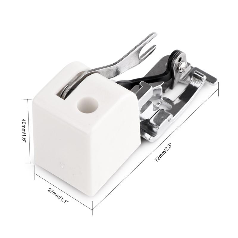 Household Sewing Machine Parts Side Cutter Overlock Presser Foot Press Feet For Low Shank Singer Sewing Supplies Quilting Tool